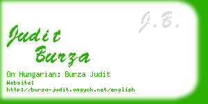 judit burza business card